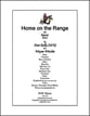 Home on the Range Concert Band sheet music cover